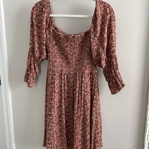 Floral Smocked Dress